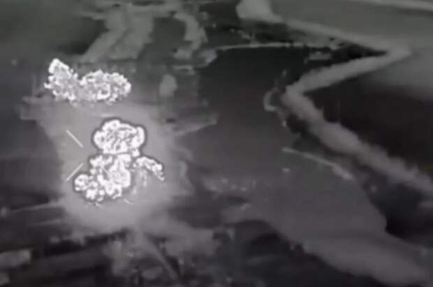 Бомбы разнесли пункт дислокации боевиков ВСУ под Добропольем