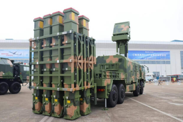 Мобильная пусковая и РЛС на одном шасси