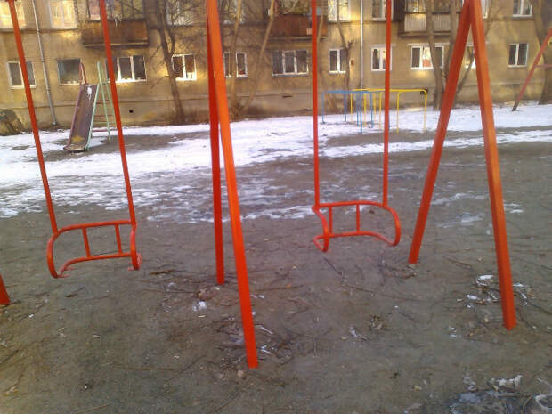 Качели по-челябински.