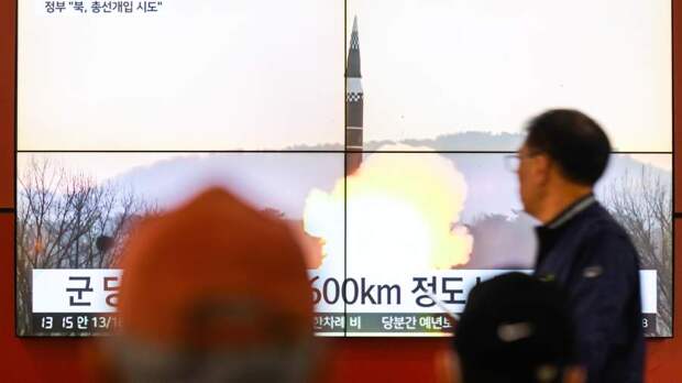 КНДР осуществила запуск баллистической ракеты в сторону Японского моря