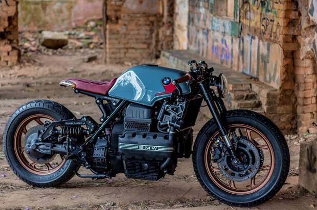 Retro Rides: Бразильский кафе рейсер BMW K100 для инвалида