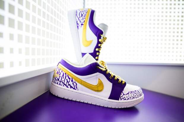 Brian Kelly's custom sneakers