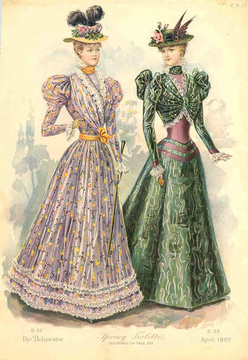 Женская одежда 19 века в России дворян