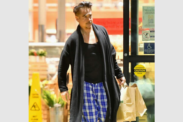 Наряд Колина Фаррелла на шопинге вызвал споры в сети