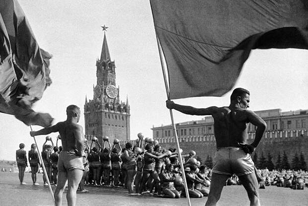 Физкультурный парад на Красной площади, 1938 год