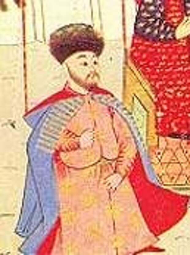 Небольшое изображение крымского хана Мехмед Гирея