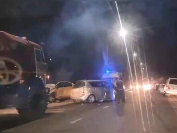 Жесткое ДТП произошло на Олимпийской