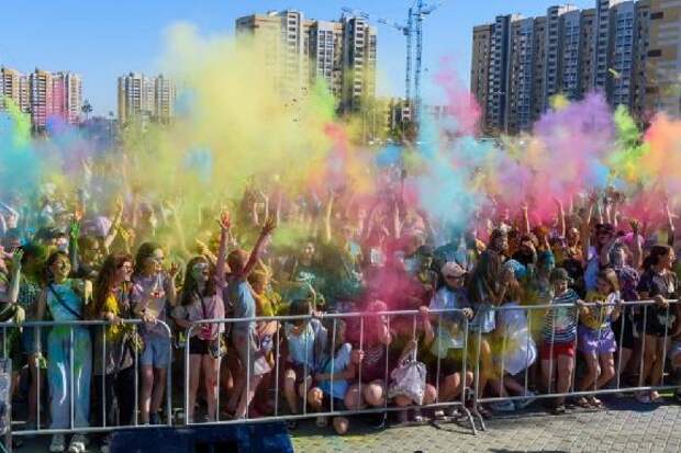 В Тамбове в Олимпийском парке состоится фестиваль красок