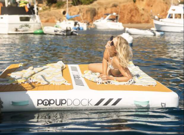 POP Board PopUp Inflatable Dock available at Huckberry