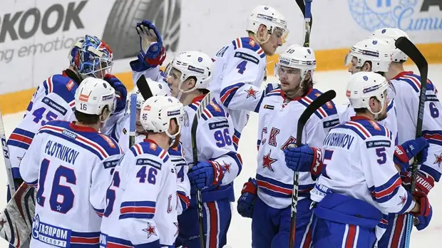 СКА одержал шестую подряд победу в КХЛ, обыграв «Трактор»