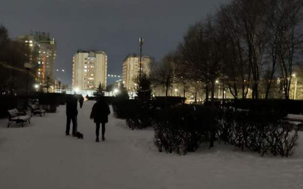 Свет в сквере Скобелева в Дашково-Песочне починят к концу недели