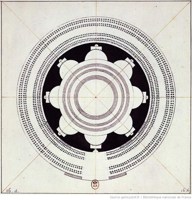 Загадка архитекторов Этьена Булле и Клода Леду идеи которому давали «сущности выходящие из тени», изображение №16