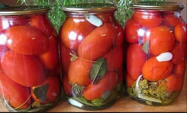 Рецепт вкусных сладких «Царских» помидор без уксуса