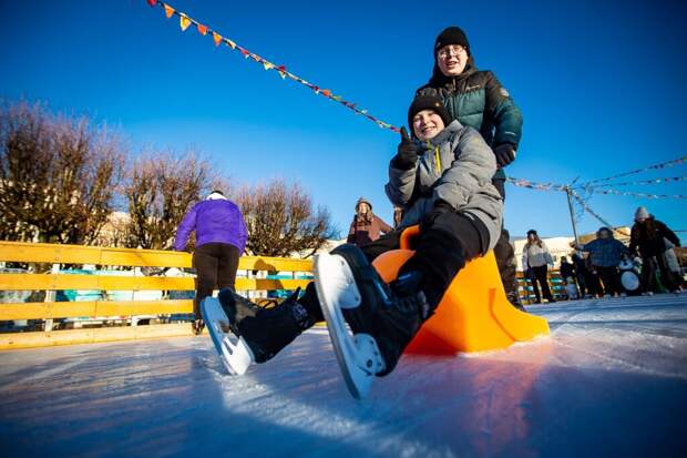 На Смоленщине работают катки в 20 муниципалитетах