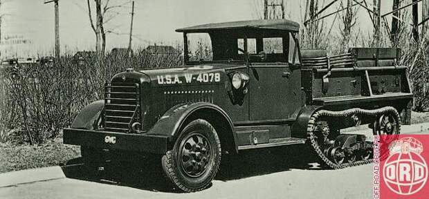 Полугусеничный грузовик Т5 построен в октябре 1935 года фирмой GMC. Кстати, расшифровывается она как Grabowsky Motor Corporation, а не как General Motors Corporation!