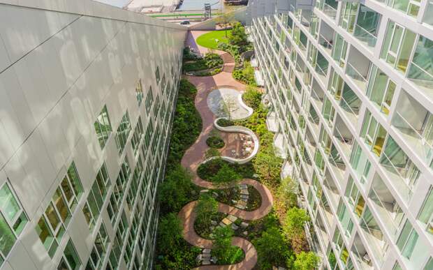 Суперсовременное сочетание стекла и растений. /Фото: averyreview.com Суперсовременное сочетание стекла и растений. /Фото: averyreview.com