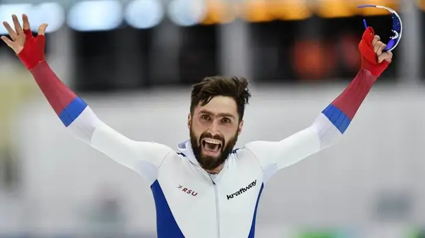 Российский конькобежец Румянцев стал вторым на 5000 м на этапе КМ в Японии