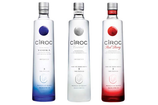 Французская виноградная водка Cîroc