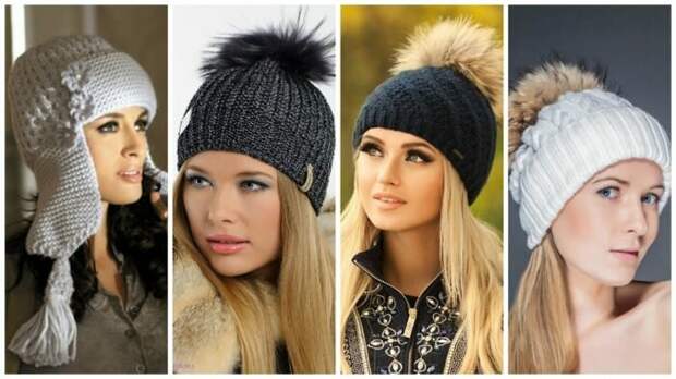 Какими бы модными ни были шапки с помпоном, они отлично смотрятся только на молодых девушках (Фото: posle50let.ru)