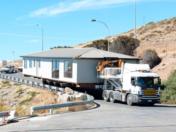 Перемещение зданий целиком: фотоподборка и видео