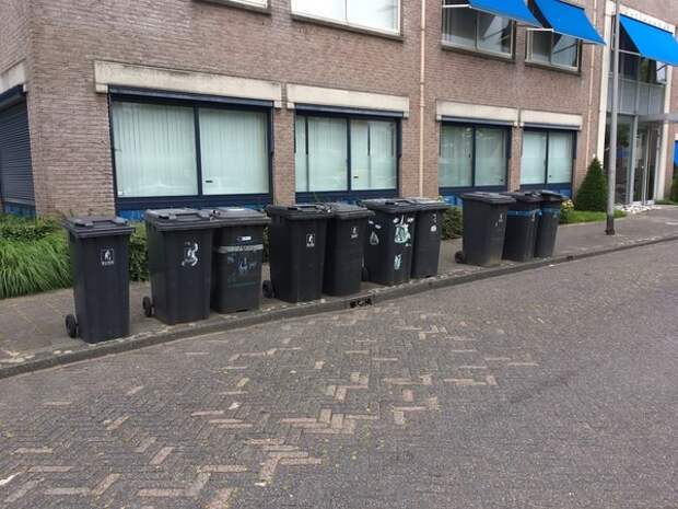 Как устроен раздельный сбор мусора в Голландии в мире, все для людей, гениально, голландия, люди, мусор, уборка