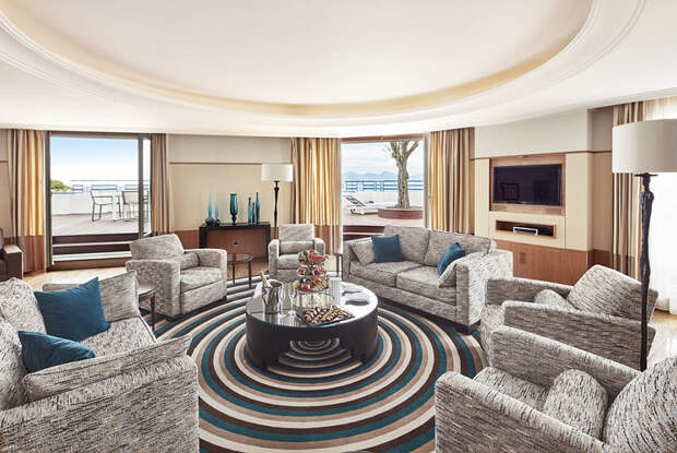 Penthouse Suite, Grand Hyatt Cannes, Martinez