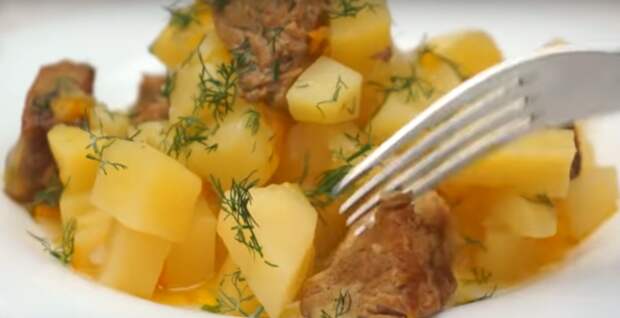 Тушеная картошка с мясом: вкусно и просто