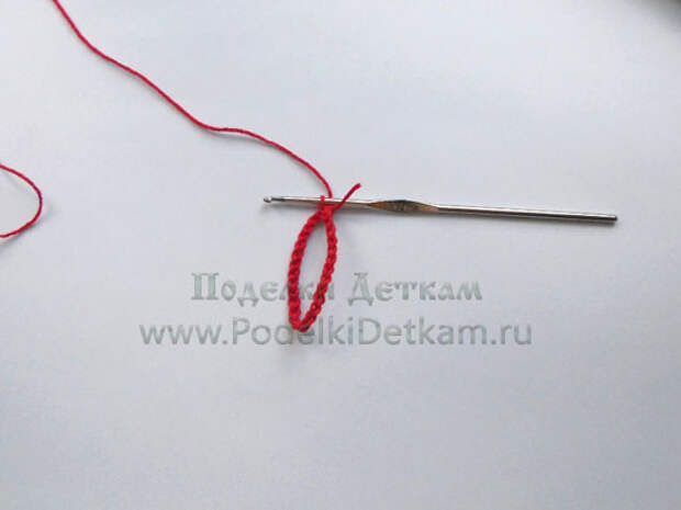 Вязаная крючком змея