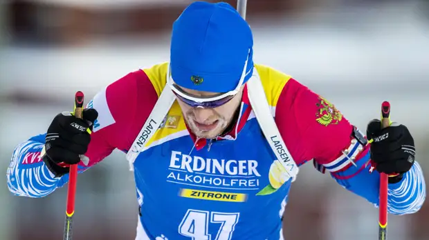 Елисеев завоевал бронзу в спринте на этапе КМ по биатлону в Эстерсунде