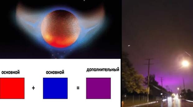 Странные НЛО и фиолетовые закаты над США