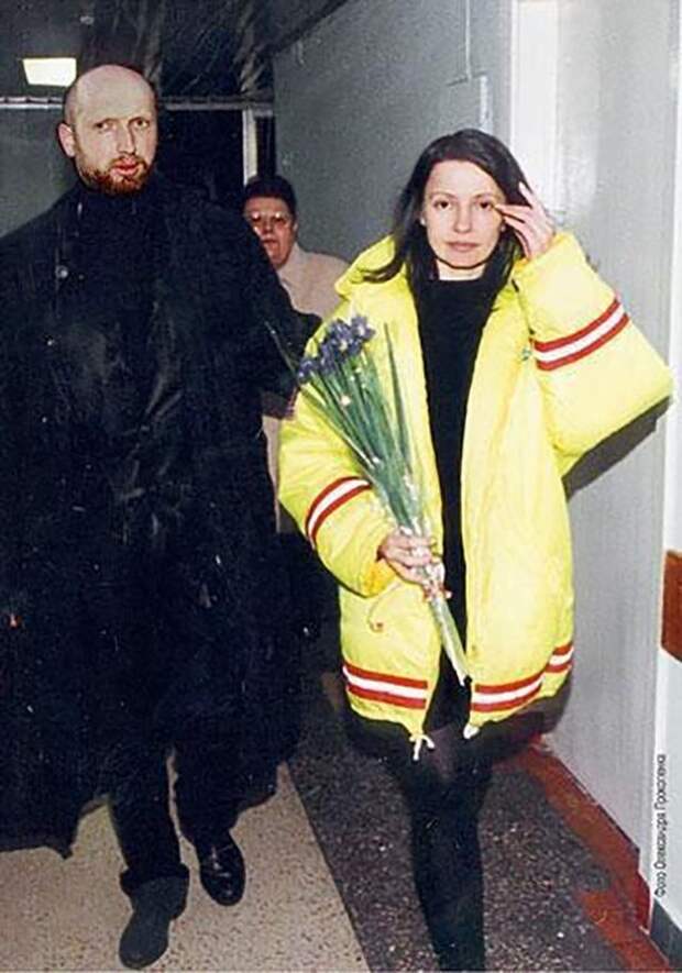 Александр Турчинов и Юлия Тимошенко, 2001 год