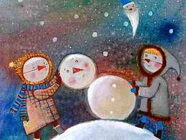 Пришло время...лепить снеговика! | Ярмарка Мастеров - ручная работа, handmade