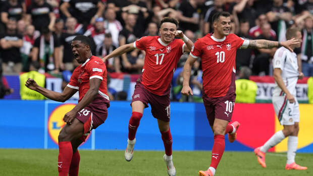 Швейцария победила Венгрию в матче группового этапа Евро-2024