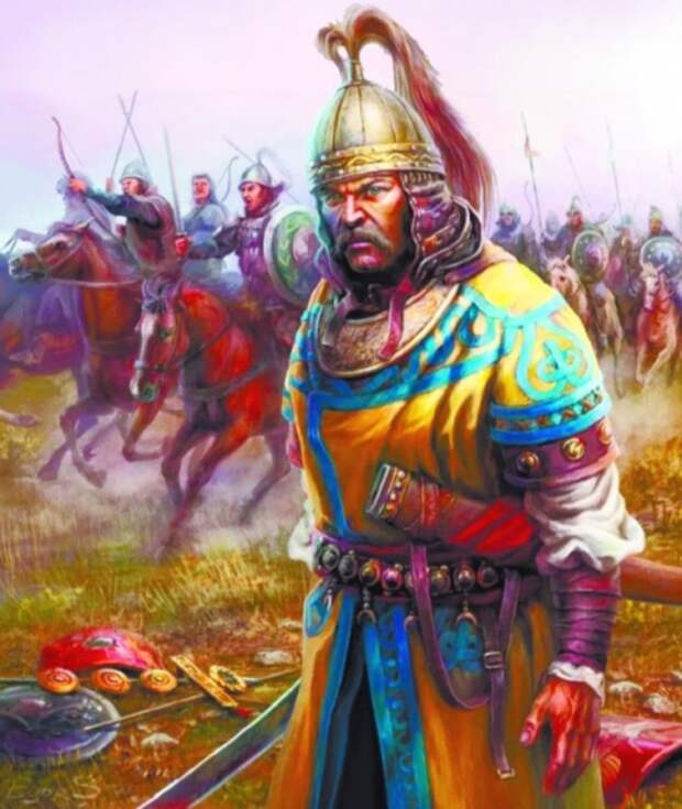 Половецкие воины на службе у Владимира Мономаха Великого