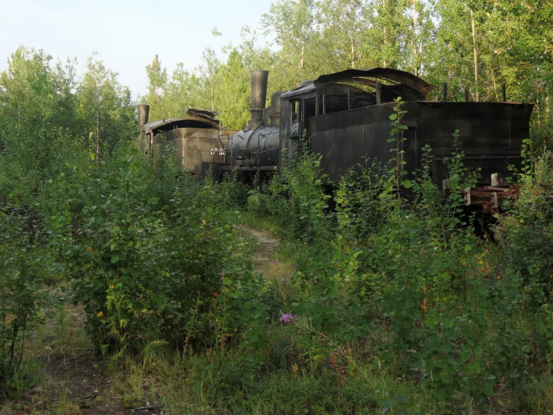 Паровозы в тайге, где на сотни километров нет ЖД. Рассказываю, как они туда попали.
