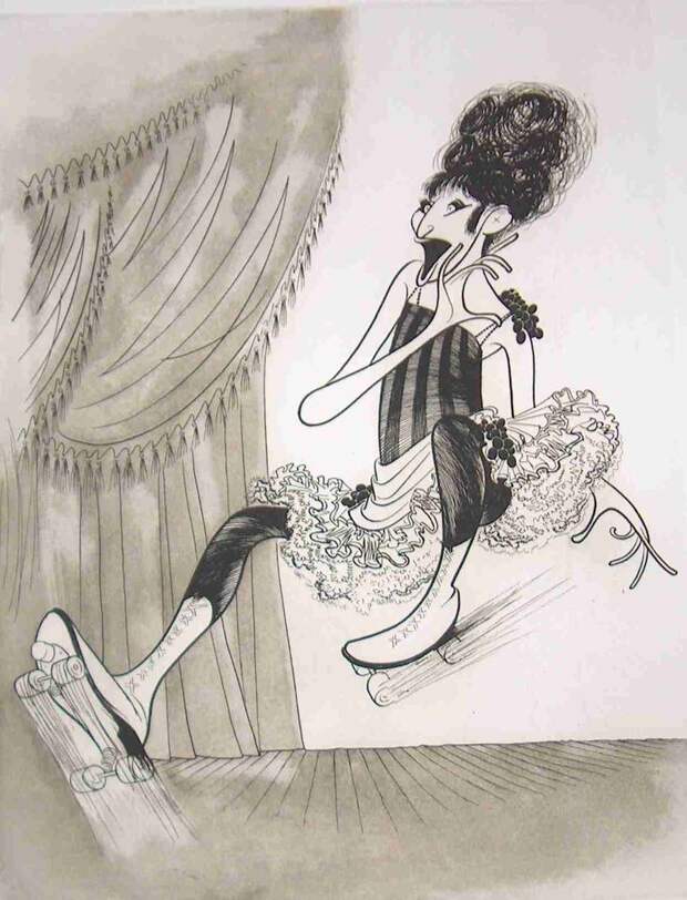 Карикатурист Al Hirschfeld и его &quot;безобидное сумасшествие&quot; карикатура, карикатурист, рисунки
