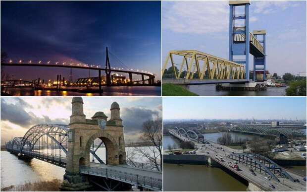 Мосты - одна из главных достопримечательностей Гамбурга