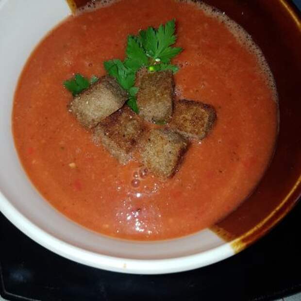 Пряный гаспачо — овощной суп - рецепт с фото