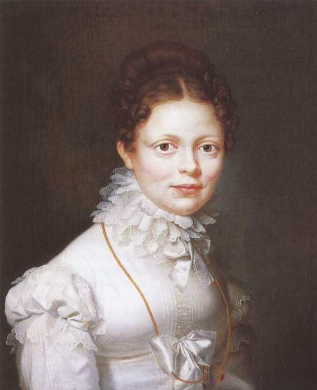 Екатерина, королева-консорт Вюртембергская. Картина Ф.-С. Стринбранда, 1819 год.
