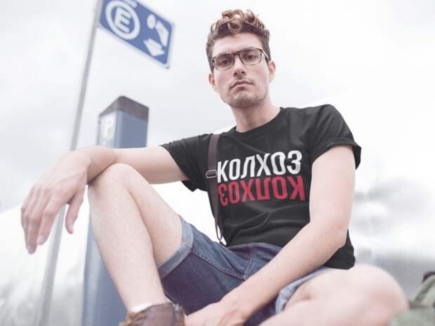 Тренд на одежду с надписями на кириллице
