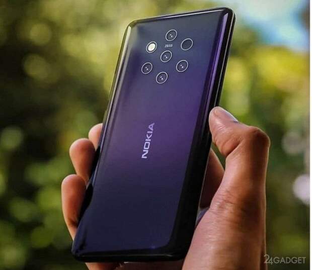 Смартфон Nokia 9 с круговой пентакамерой показали в чехле (5 фото) Смартфон Nokia 9 с круговой пентакамерой показали в чехле (5 фото)