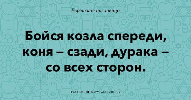 35 остроумных еврейских пословиц, которые добавят вам мудрости