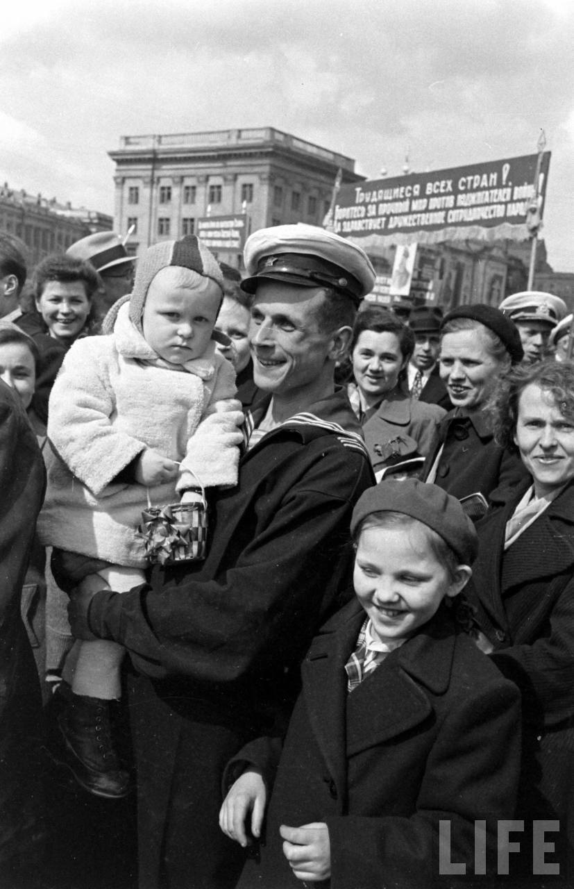 московский Первомай 1947 год