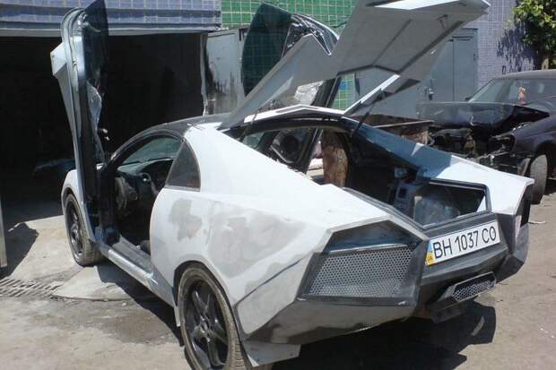 Одесская копия Lamborghini Reventon из Mitsubishi Eclipse (66 фото)