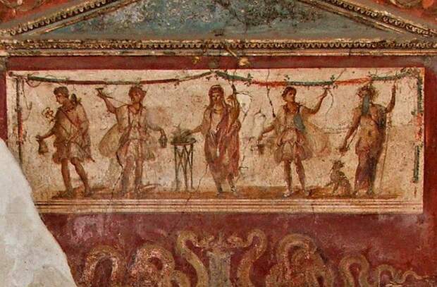 Римские фрески.