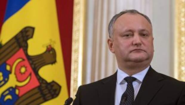 Президент Молдавии Игорь Додон