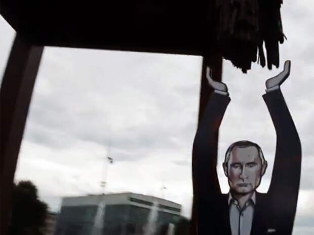 Сирийцы устроили стихийный митинг в поддержку Путина в Женеве 