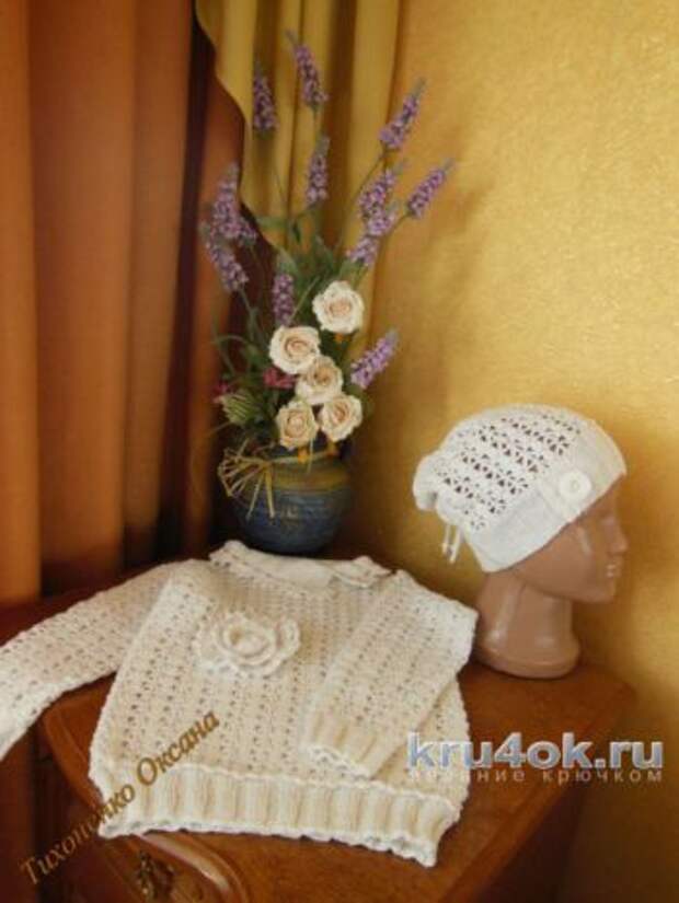 Вязаные крючком шапочки
