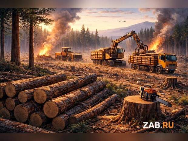 В Забайкалье прокуратура направила в суд уголовное дело по обвинению начальника лесхоза в незаконной вырубке леса