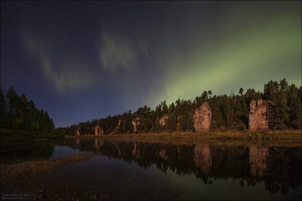 Якутия - Замки реки Синей путешествия, факты, фото